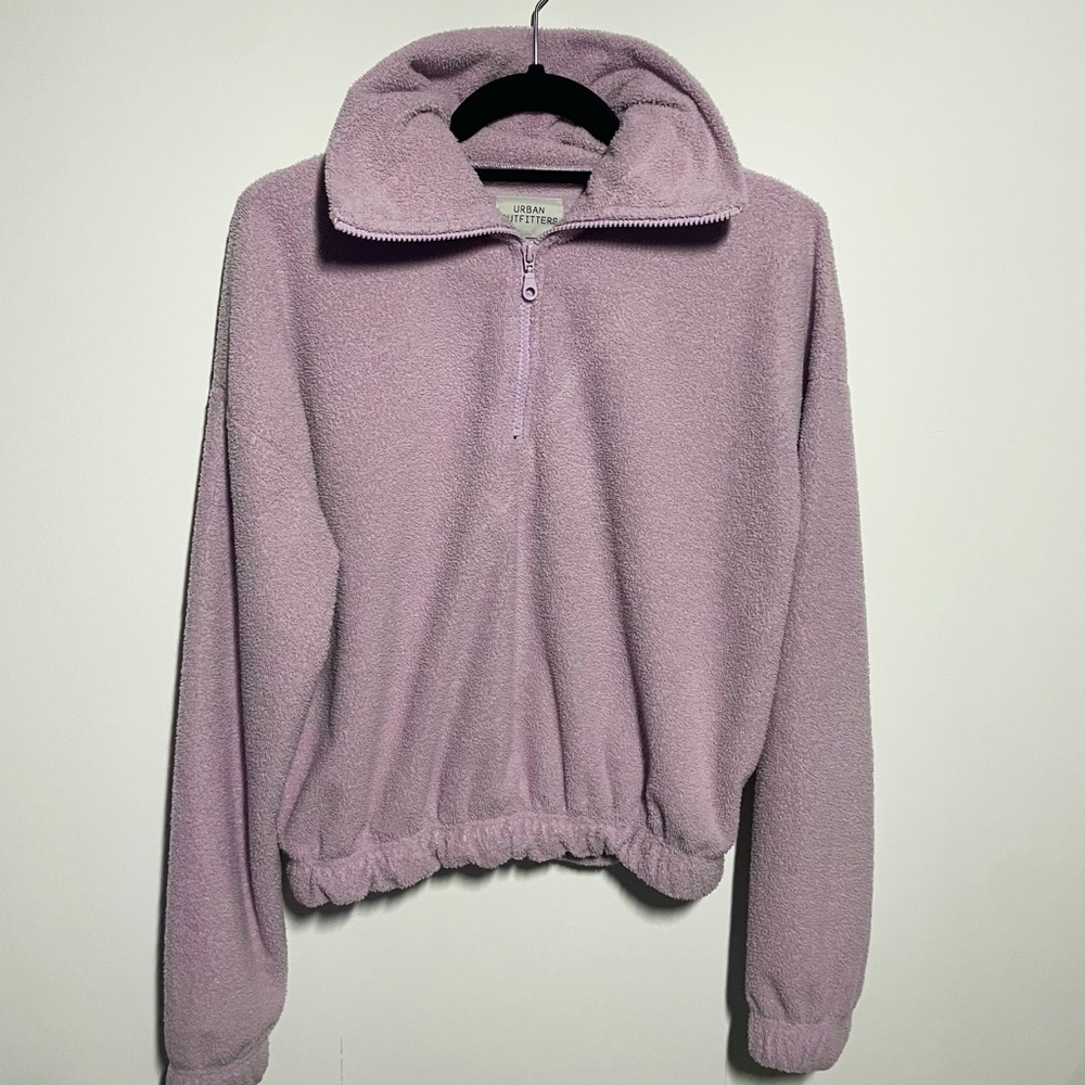Urban Outfitters Cropped Quarter-Zip